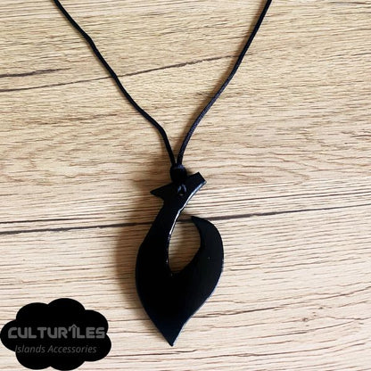 Collier Pendentif Hei Matau Maori - Collier de protection Unisexe - Polynésie / Nouvelle Zélande