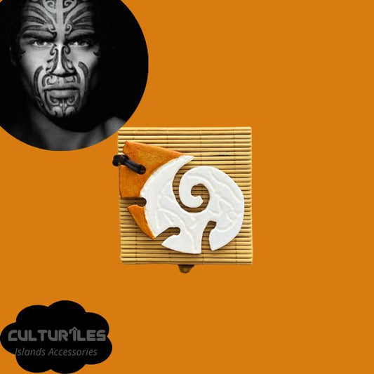 Collier Pendentif Maori Koru - Nouvelle Zélande / Polynésie
