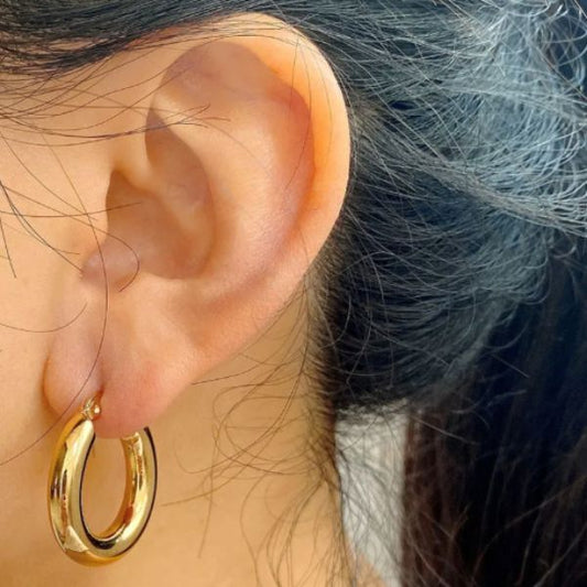 Éclat et Élégance : Boucles d'Oreilles Créoles en Acier Inoxydable pour Femmes