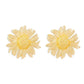 Boucles d'oreilles Géométriques en Forme de Fleur