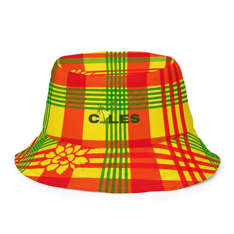 Bob Réversible en Madras – L'Élégance Antillaise Streetwear