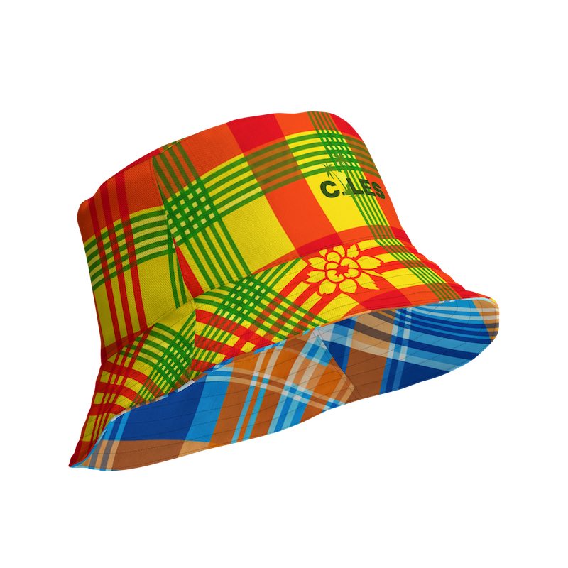 Bob Réversible en Madras – L'Élégance Antillaise Streetwear