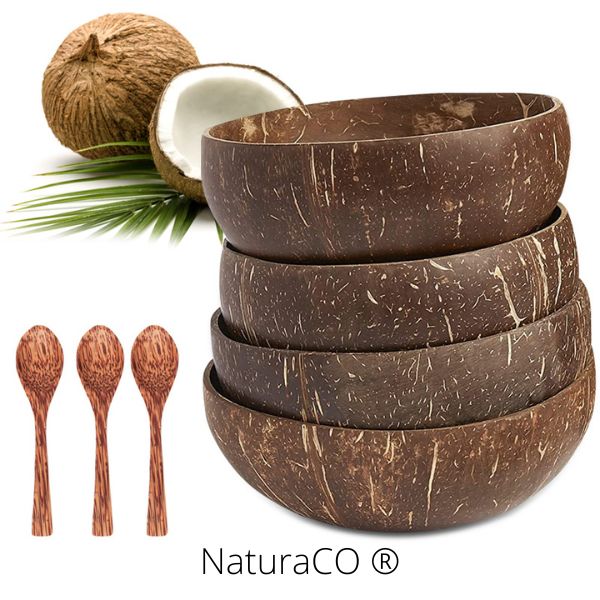Bols de Noix de Coco - Naturels et Ecologiques - NaturaCO ®