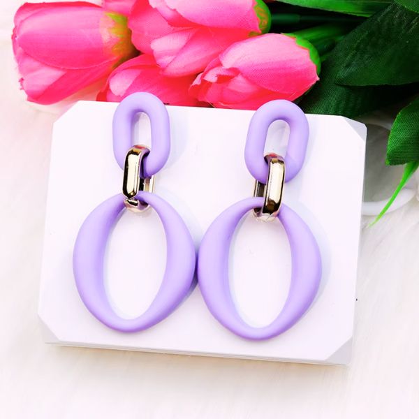 Boucles d'oreilles Colorées fait main   par une créatrice de la Guadeloupe -  Valérie Vestal