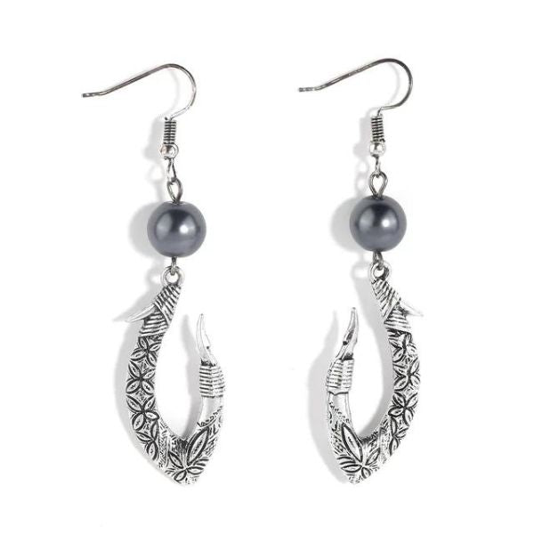 Boucles d'oreilles Hei Matau Maori :  Patrimoine et Traditions de la Nouvelle-Zélande et des Îles Polynésiennes