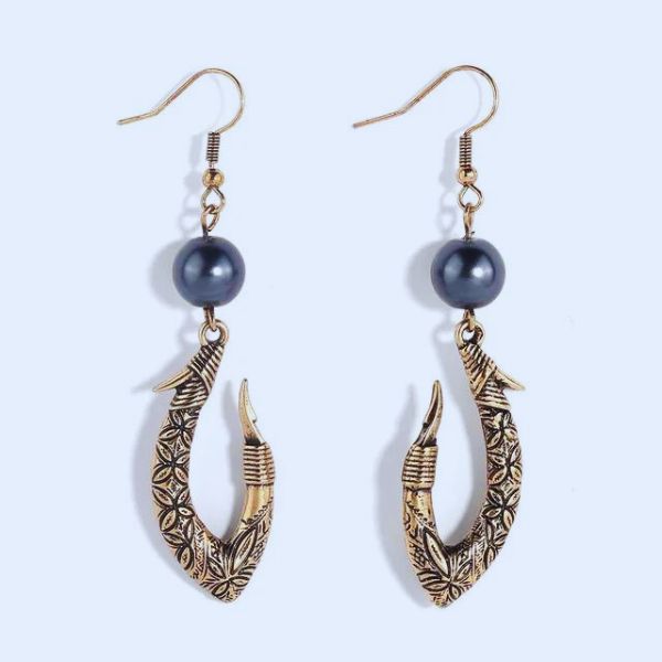 Boucles d'oreilles Hei Matau Maori :  Patrimoine et Traditions de la Nouvelle-Zélande et des Îles Polynésiennes