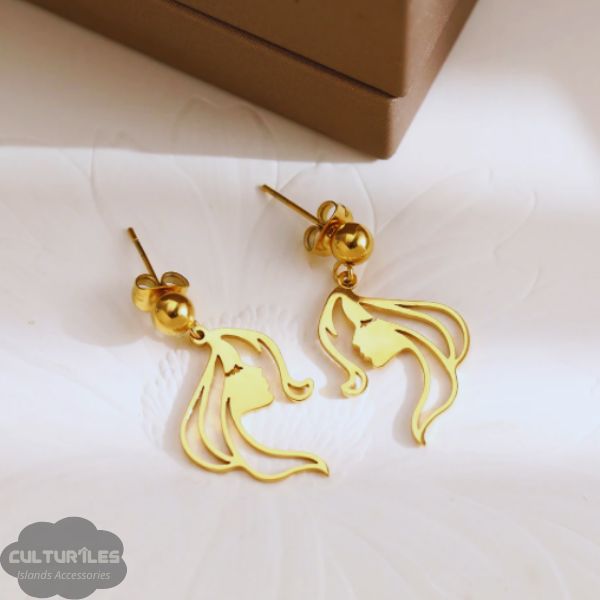 Boucles d'Oreilles Polynésiennes - Vahine