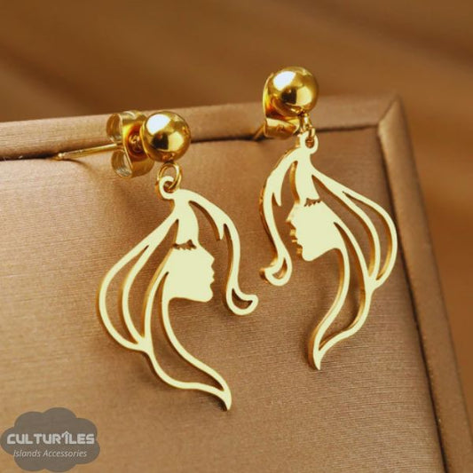 Boucles d'Oreilles Polynésiennes - Vahine