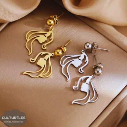 Boucles d'Oreilles Polynésiennes - Vahine