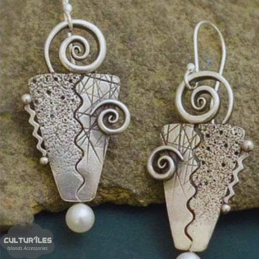 Boucles d'Oreilles "Île Paradisiaque"