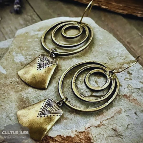 Boucles d'Oreilles "Reflet de Mer"