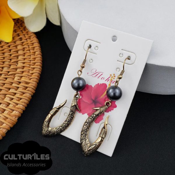 Boucles d'oreilles Hei Matau Maori : L'Héritage Culturel de la Nouvelle Zélande et des Îles Polynésiennes
