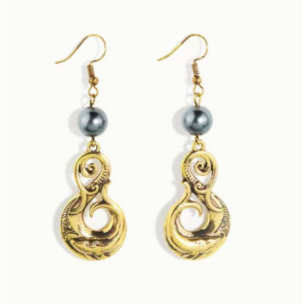 Boucles d’Oreilles "Moana" inspirées des traditions polynesiennes