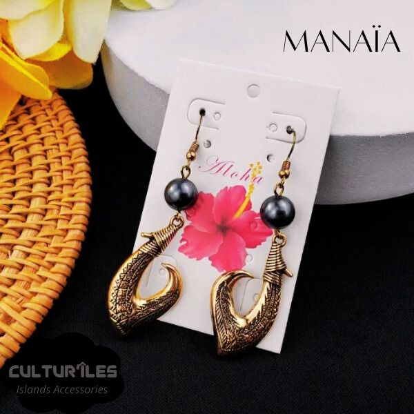 Collection de Boucles d’Oreilles Héritées des Traditions Polynésiennes 🌊✨
