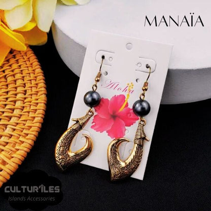 Collection de Boucles d’Oreilles Héritées des Traditions Polynésiennes 🌊✨