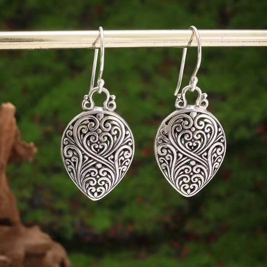 Boucles d’Oreilles Hawaïennes – Leilani - Fleur céleste