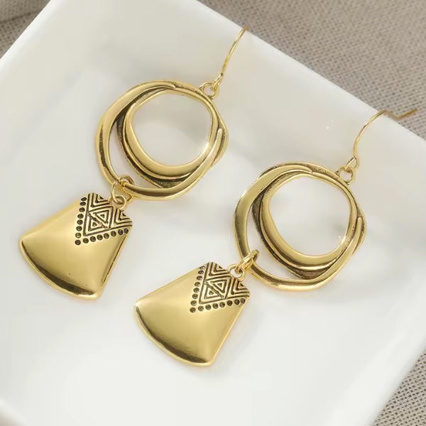 Boucles d'Oreilles "Reflet de Mer"