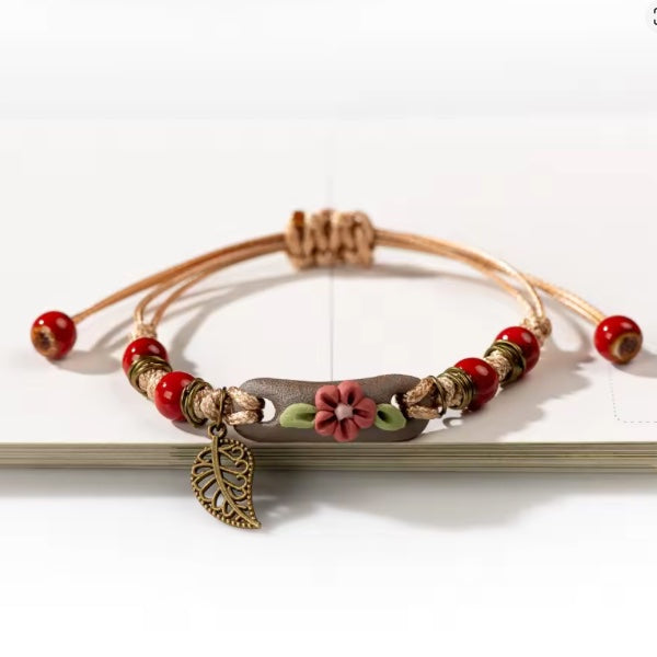 Bracelet Céramique Bohème – Travail Manuel et Style Minimaliste