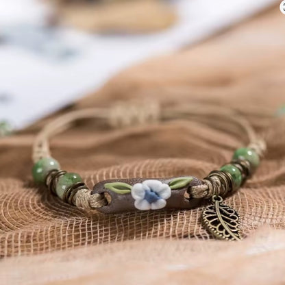 Bracelet Bohème en Céramique – Fabrication Artisanale et Look Contemporain