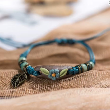 Bracelet Bohème en Céramique – Fabrication Artisanale et Look Contemporain