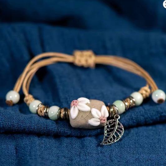 Bracelet Céramique Fait Main – Design Authentique au Style Actuel