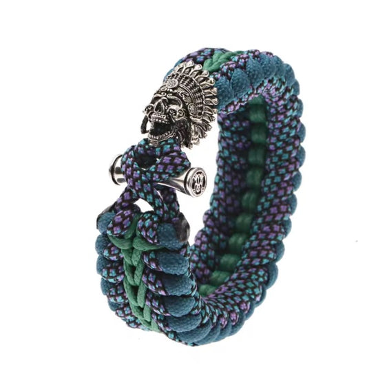 Bracelet Tressé Vintage – Style & Caractère - Pirates des Caraïbes