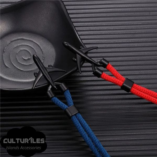 Bracelet voyage - Bracelet Avion - Bracelet de Corde Nylon - Bracelet hommes - Bracelet femmes