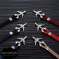 Bracelet voyage - Bracelet Avion - Bracelet de Corde Nylon - Bracelet hommes - Bracelet femmes