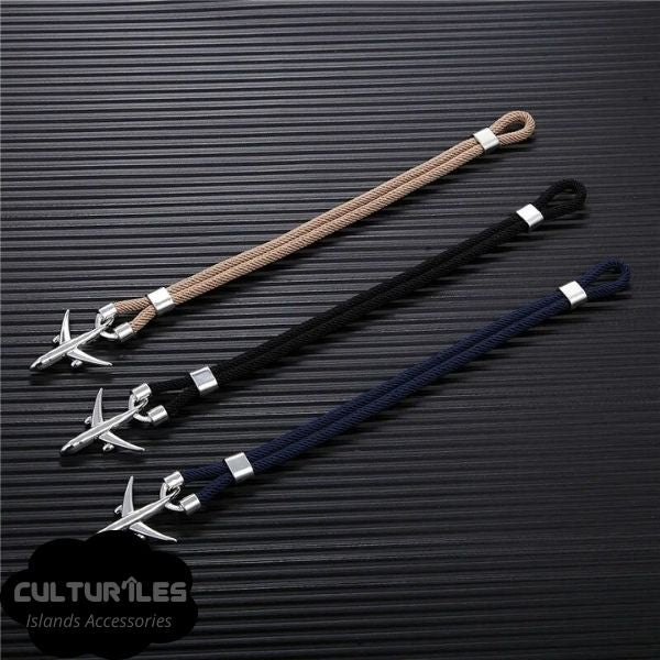 Bracelet voyage - Bracelet Avion - Bracelet de Corde Nylon - Bracelet hommes - Bracelet femmes