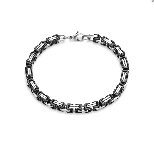 Bracelet Chaîne Acier Inoxydable – Bijou Unisexe Élégant et Durable