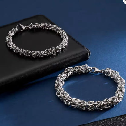 Bracelet Chaîne Homme – Acier Inoxydable 7 mm