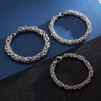 Bracelet Chaîne Homme – Acier Inoxydable 7 mm