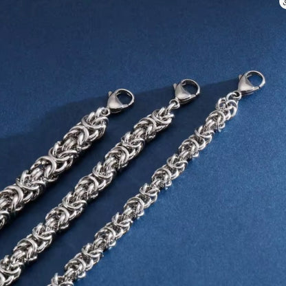 Bracelet Chaîne Homme – Acier Inoxydable 7 mm