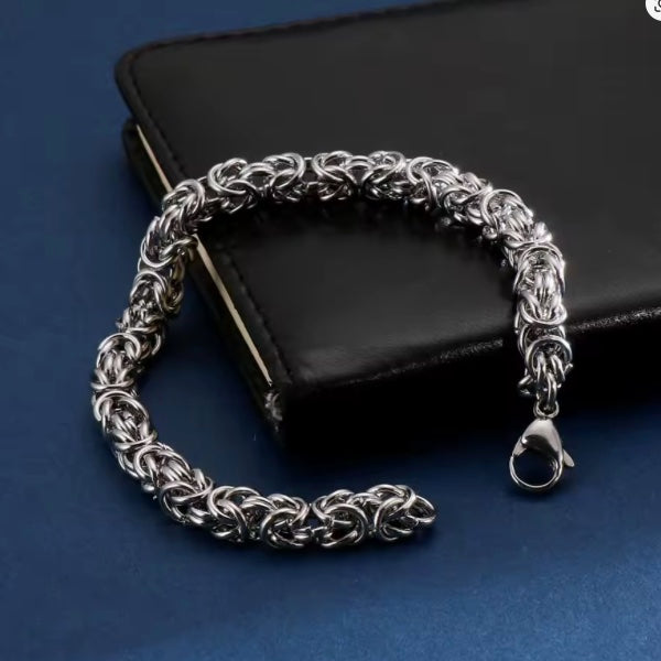Bracelet Chaîne Homme – Acier Inoxydable 7 mm