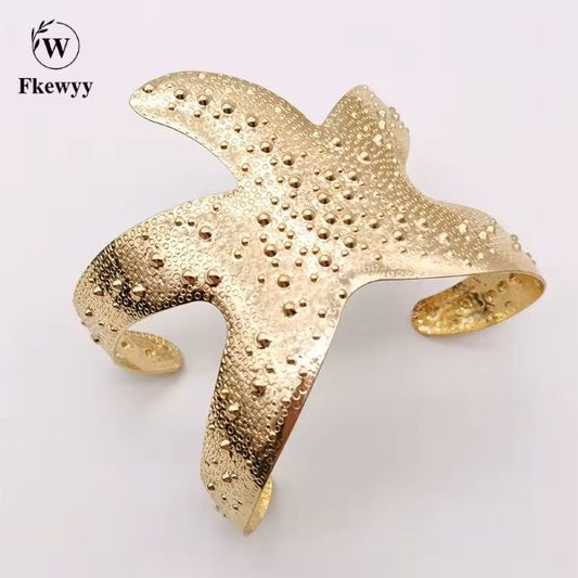 Bracelet manchette "Ocean Evasion"   Etoile de Mer