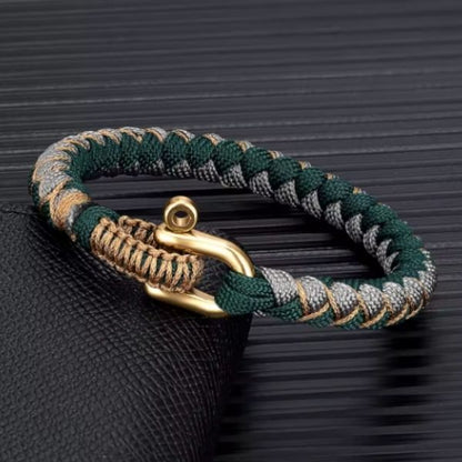 Bracelet Design Unisexe avec Fermoir en U – Élégance brute &amp; style affirmé