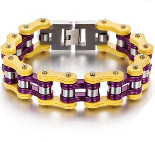 Bracelet Homme – Chaîne à Maillons en Acier Inoxydable