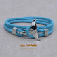 Bracelet Queue de baleine- Bracelet de corde nautique- Bracelet hommes - Bracelet femmes