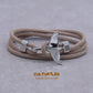 Bracelet Queue de baleine- Bracelet de corde nautique- Bracelet hommes - Bracelet femmes
