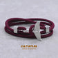 Bracelet Queue de baleine- Bracelet de corde nautique- Bracelet hommes - Bracelet femmes