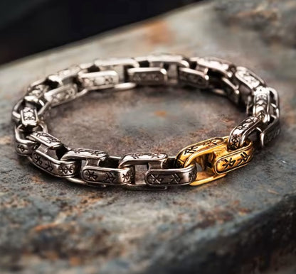 Bracelet Maori en Titane pour Hommes – Kaha - force
