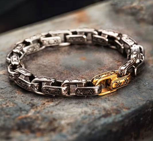 Bracelet Maori en Titane pour Hommes – Kaha - force