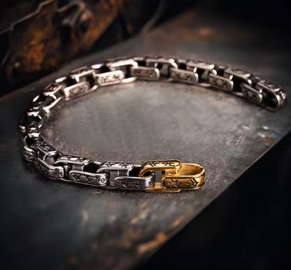 Bracelet Maori en Titane pour Hommes – Kaha - force