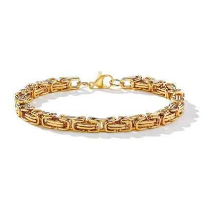 Bracelet Maori Homme en Acier Inoxydable – Force et Tradition