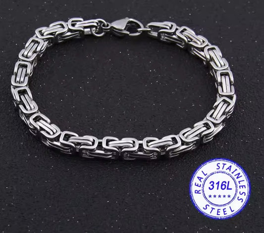Bracelets en Acier pour Hommes – Robustesse & Élégance