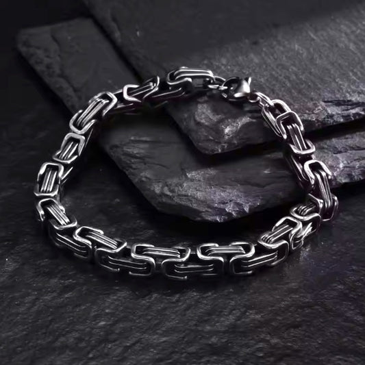 Bracelet en acier inox  pour Hommes & Garçons – Style & Résistance