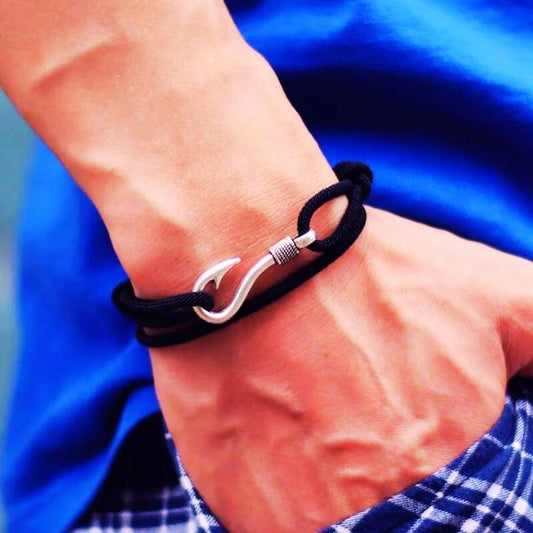 Bracelet Hei Matau Maori - Bracelet de protection - Polynésie / Nouvelle Zélande