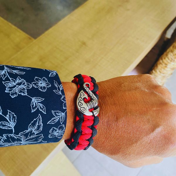 Bracelet Maori Hei Matau - Bijou Polynesien 