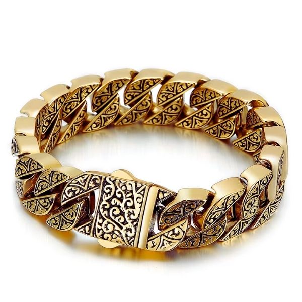 Bracelet Maori Homme en Acier Inoxydable – Un Bijou de Caractère