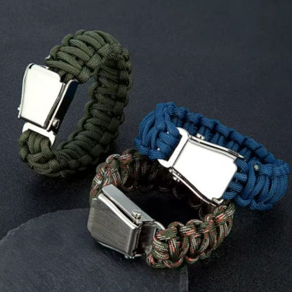 Bracelet Paracorde Haute Résistance pour Hommes